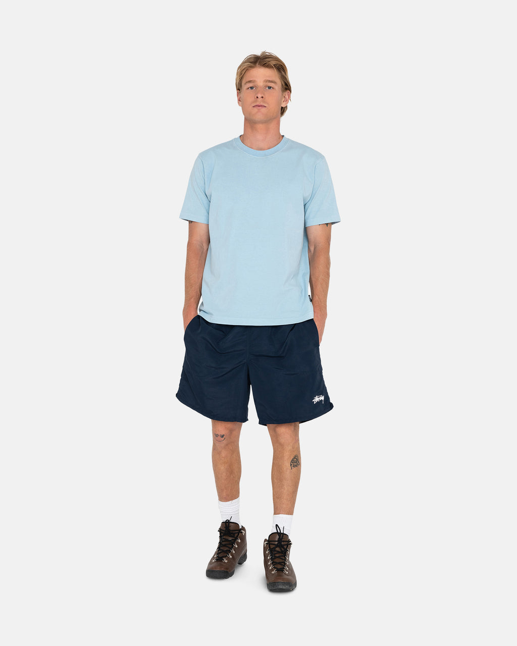 Shorts Stussy Stock D'eau Bleu | HNFZ-90964771