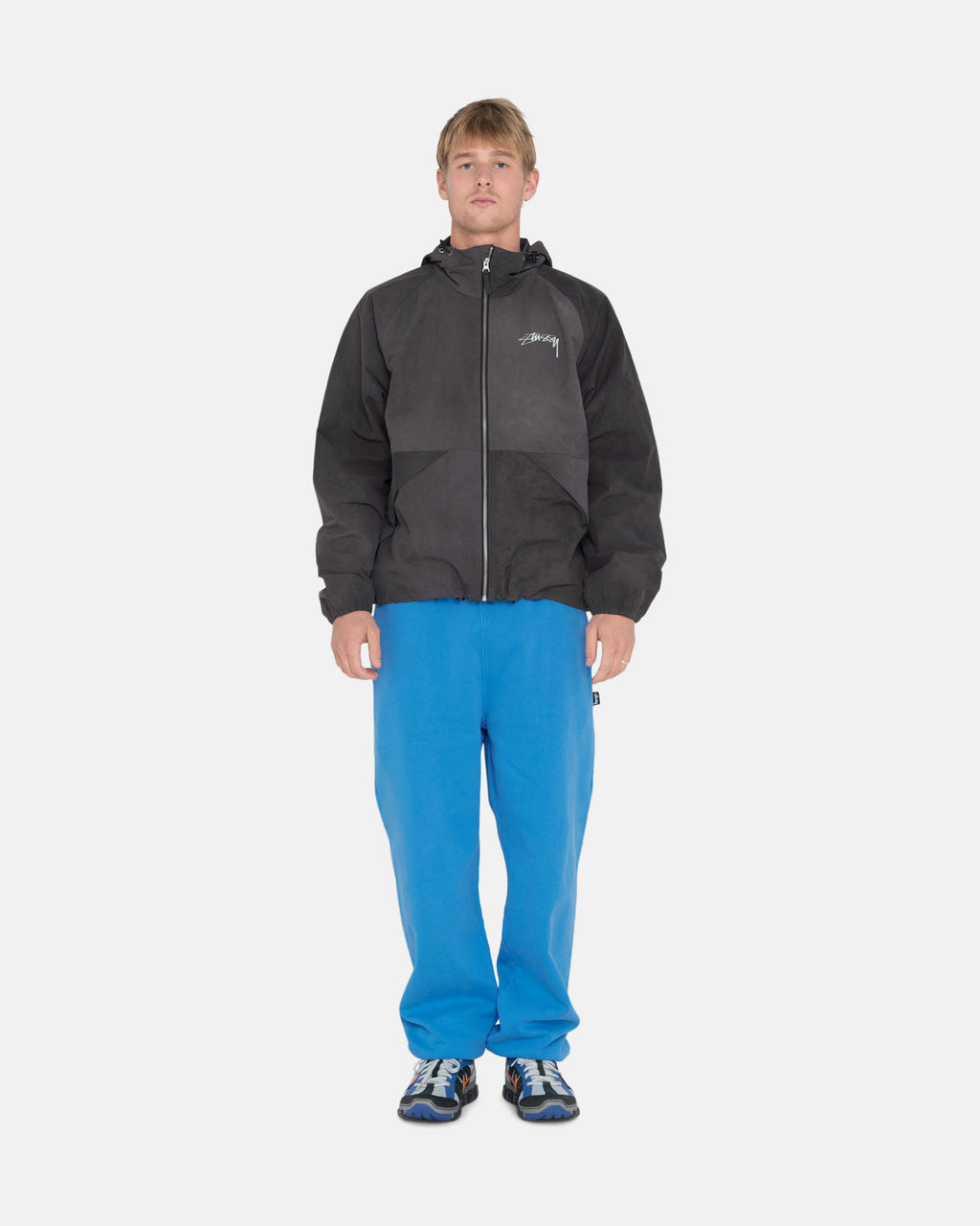 Pantalon Stussy Pigment Dyed Fleece Ultramarine | KQFC-19941353