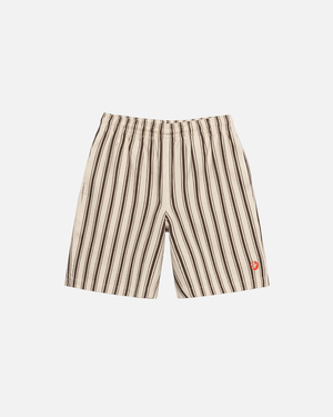 Shorts Stussy Our Legacy Travail Shop Laguna Multicolore Stripes Beige | NDJO-14882306