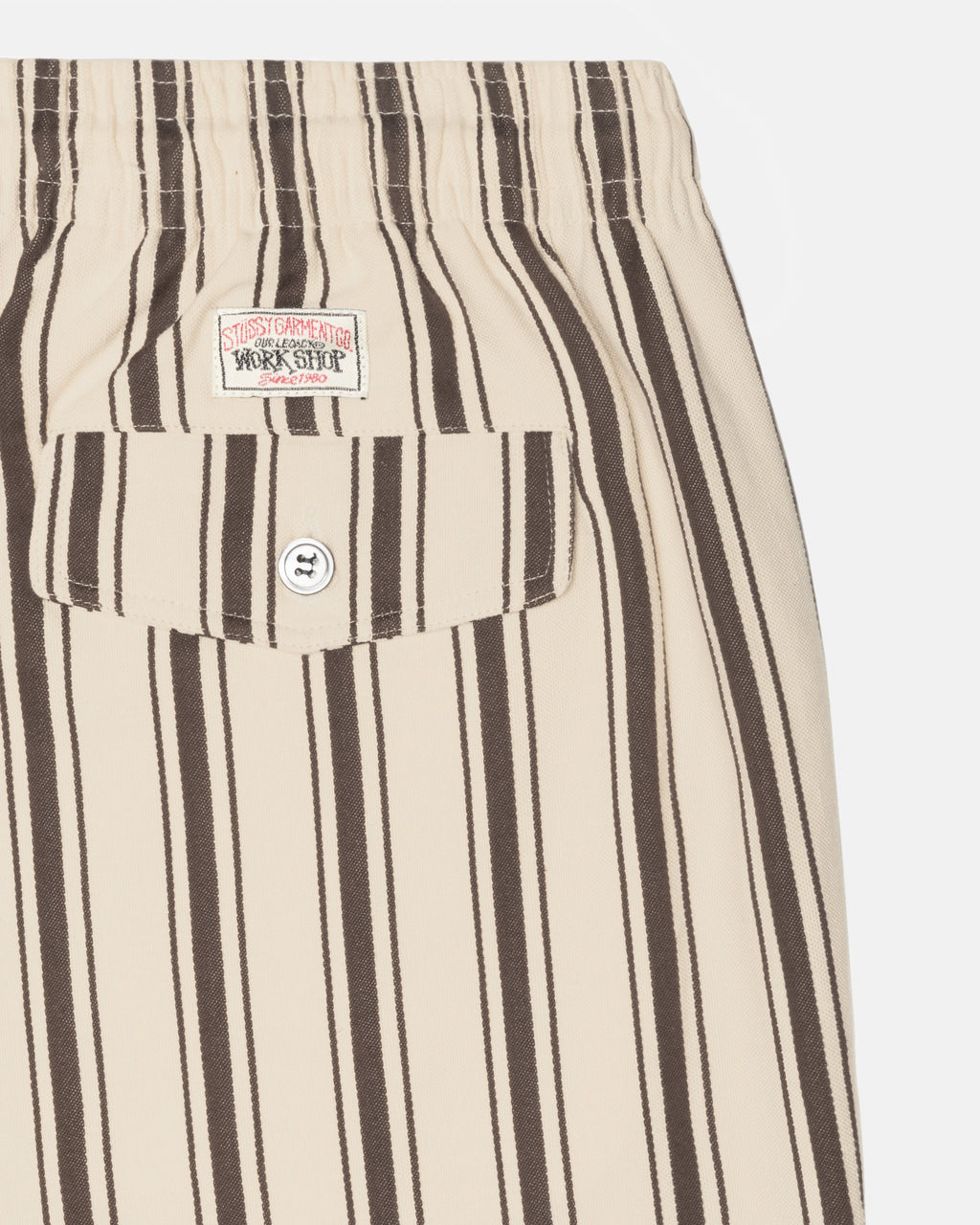 Shorts Stussy Our Legacy Travail Shop Laguna Multicolore Stripes Beige | NDJO-14882306