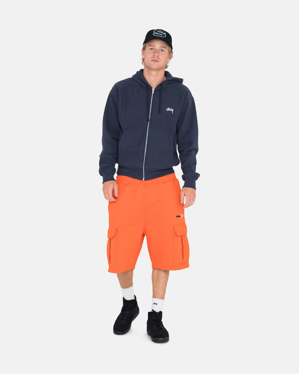 Shorts Stussy Sport Fleece Grise | CDBL-37065597