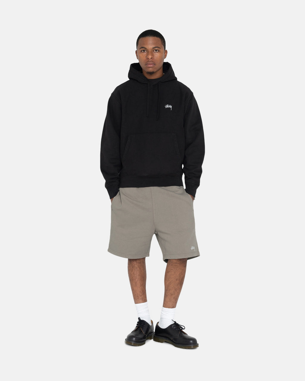 Shorts Stussy Overdyed Stock Logo Sweat Orange | FXEL-61603696