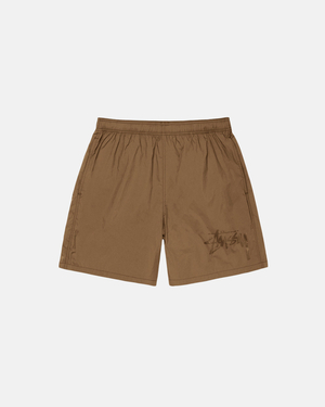 Shorts Stussy Big Stock Nylon Vert Olive | EEIO-35845709