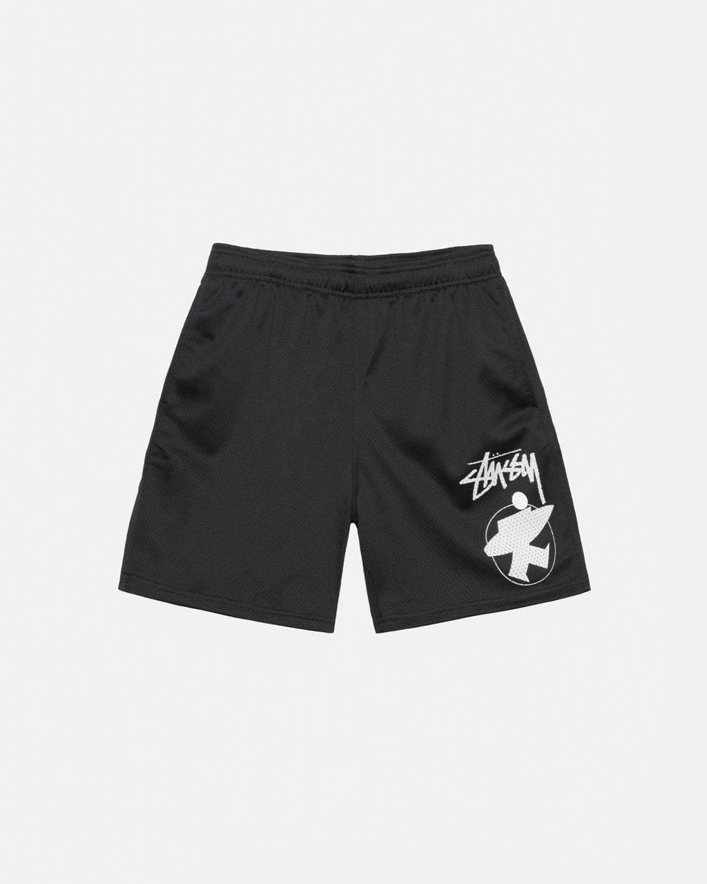 Shorts Stussy Surfman Mesh Rouge | DYZF-77317940