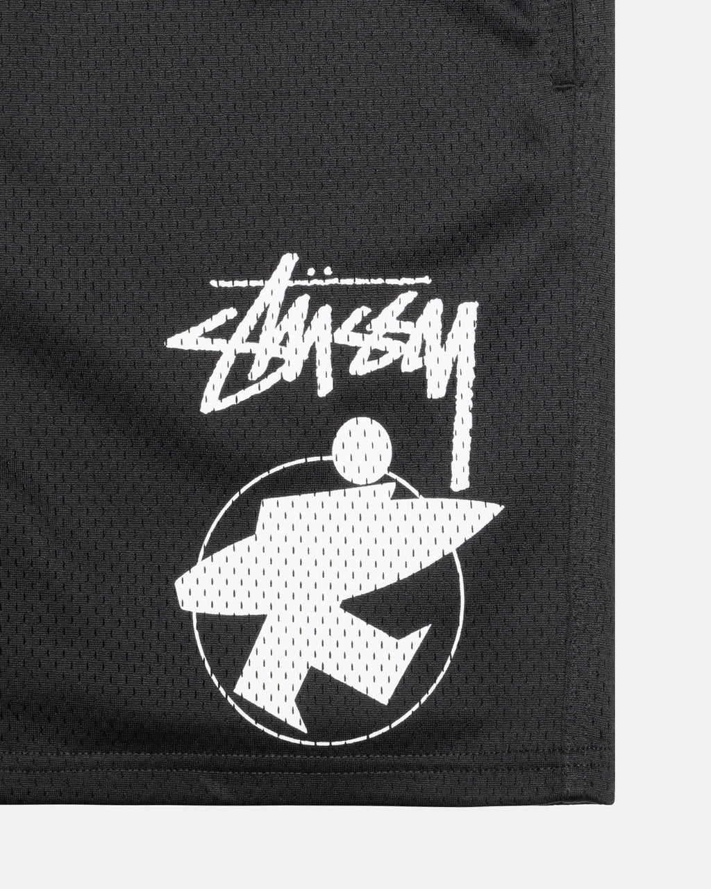 Shorts Stussy Surfman Mesh Rouge | DYZF-77317940