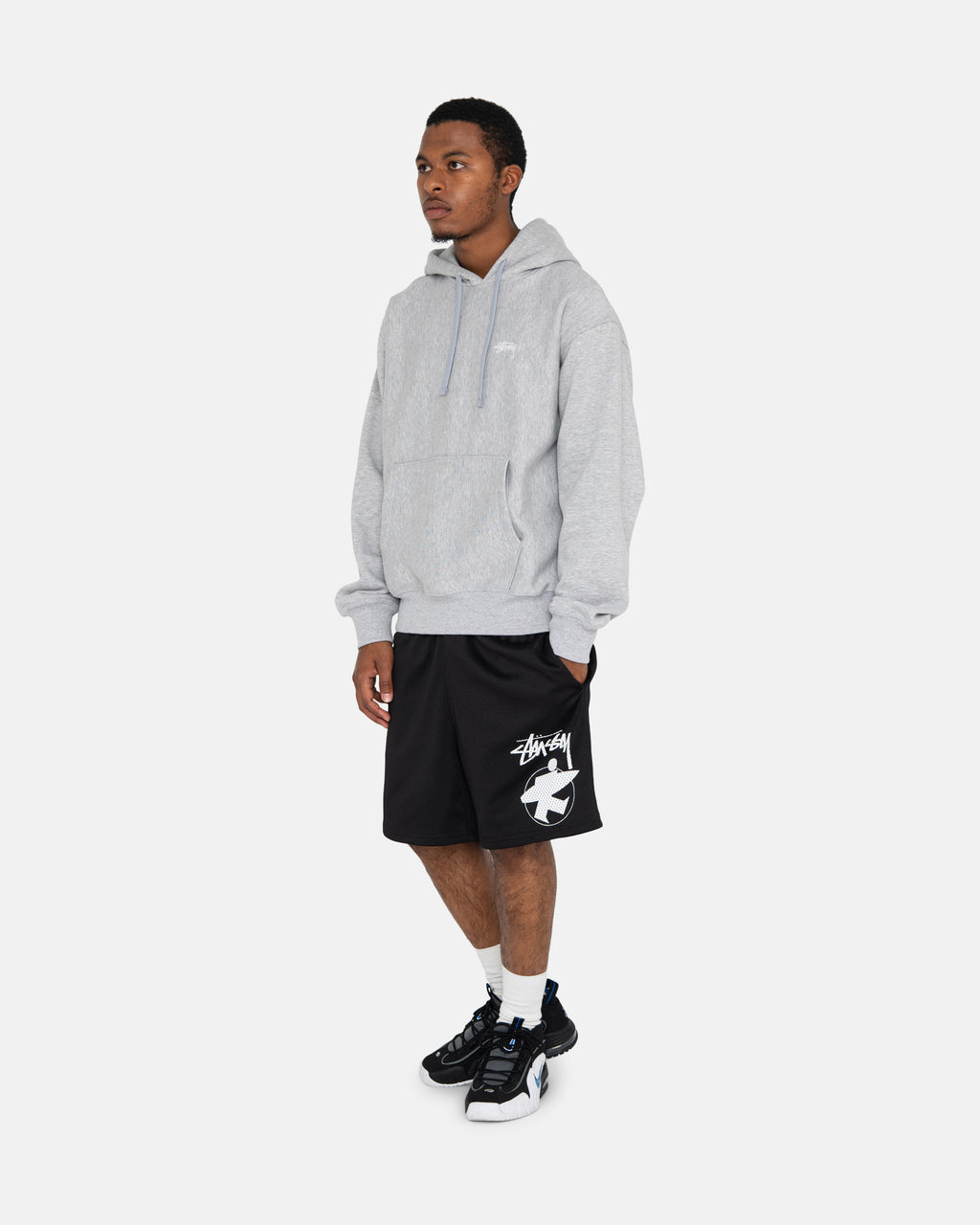 Shorts Stussy Surfman Mesh Rouge | DYZF-77317940