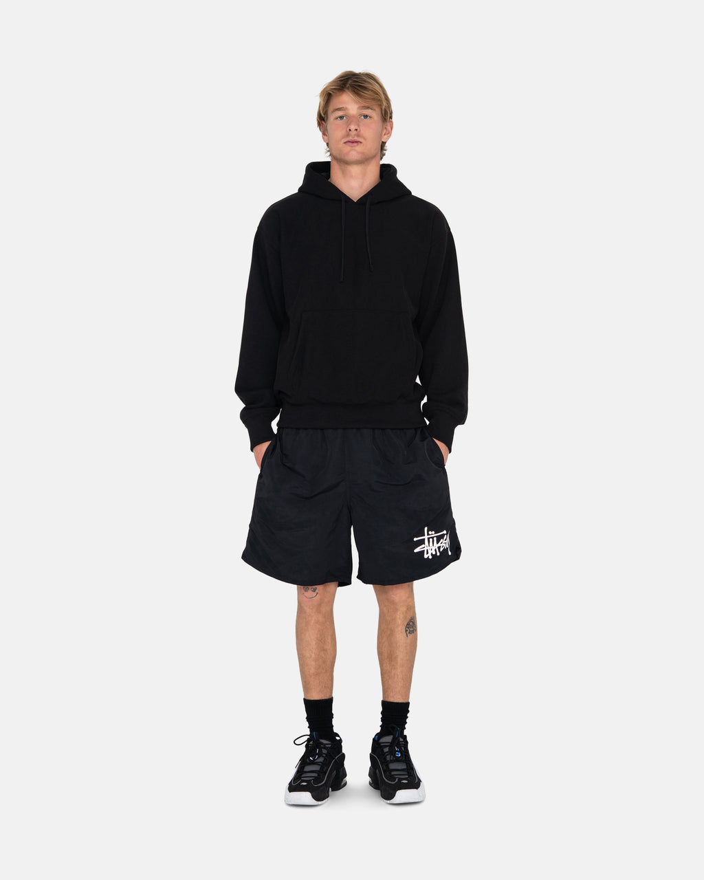 Shorts Stussy Big Basic D'eau Atlantic | ZAFQ-00091626