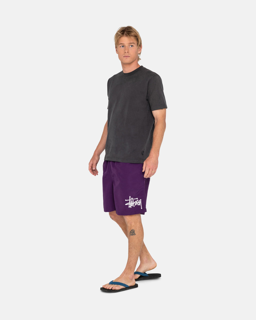 Shorts Stussy Big Basic D'eau Menthe | GJGE-37505306