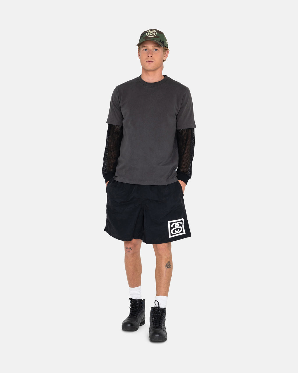 Shorts Stussy Ss-link D'eau Violette | FWTB-65681379