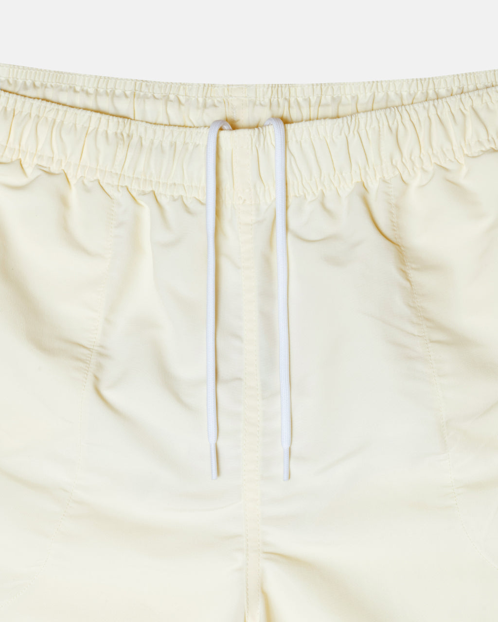 Shorts Stussy Curly S D'eau Beige | DYTJ-35738506