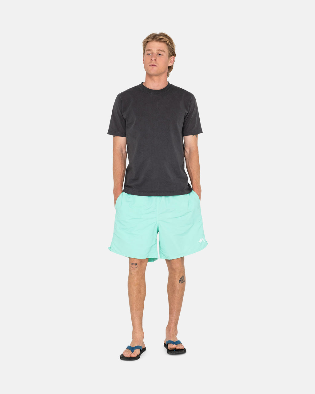 Shorts Stussy Stock D'eau Vert Clair | HIBY-79323318