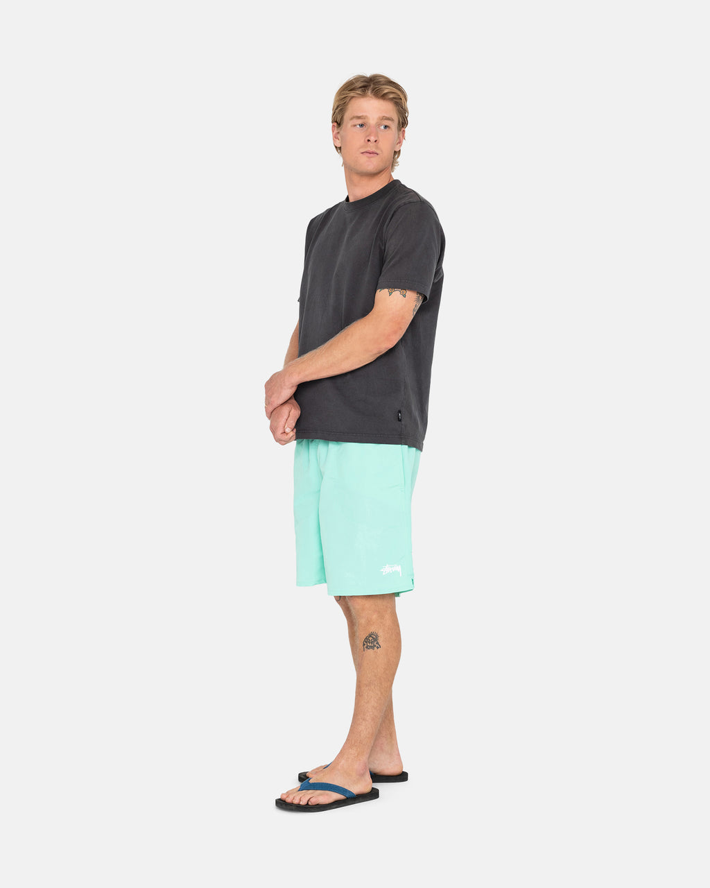 Shorts Stussy Stock D'eau Vert Clair | HIBY-79323318