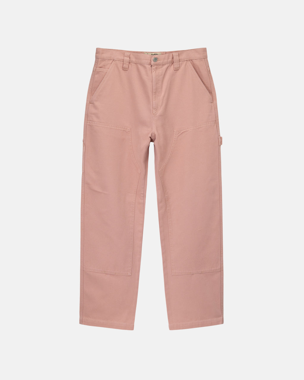 Pantalon Stussy Tela Travail Orange | YAKZ-09577588