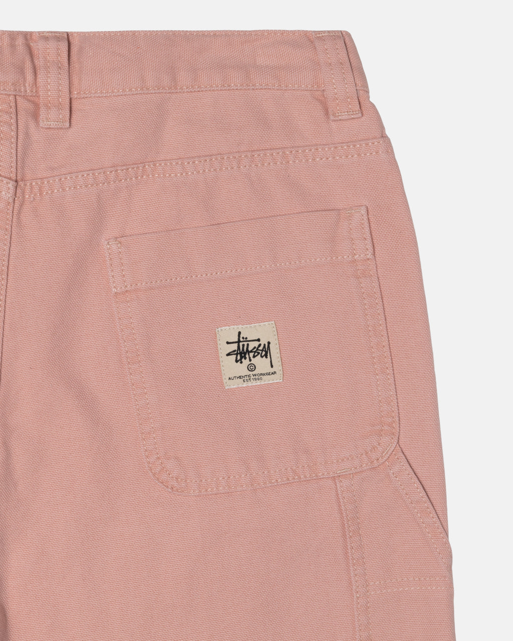 Pantalon Stussy Tela Travail Orange | YAKZ-09577588