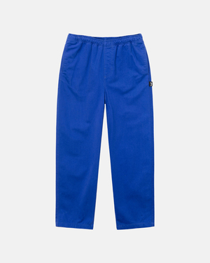 Pantalon Stussy Brushed Beach Bleu | WVIZ-53824103