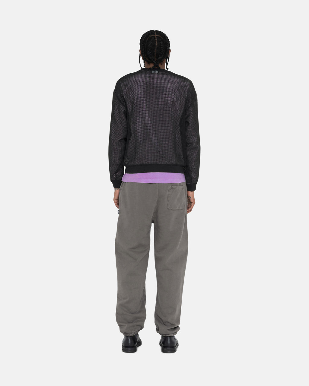 Pantalon Stussy Pigment Dyed Fleece Corail | OLXG-00480889