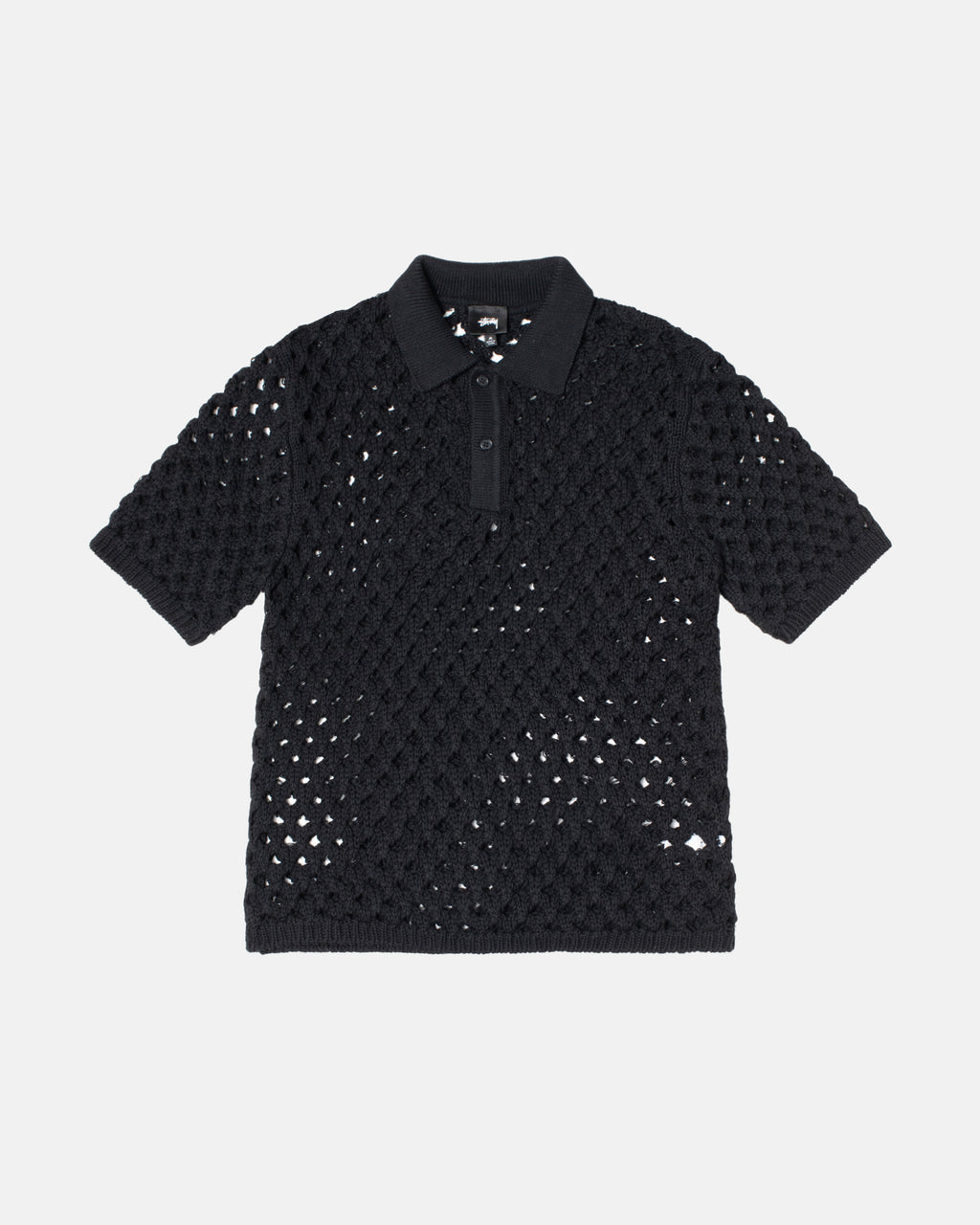 Chandails Stussy Big Mesh Polo Vert Clair | LSRG-00929494