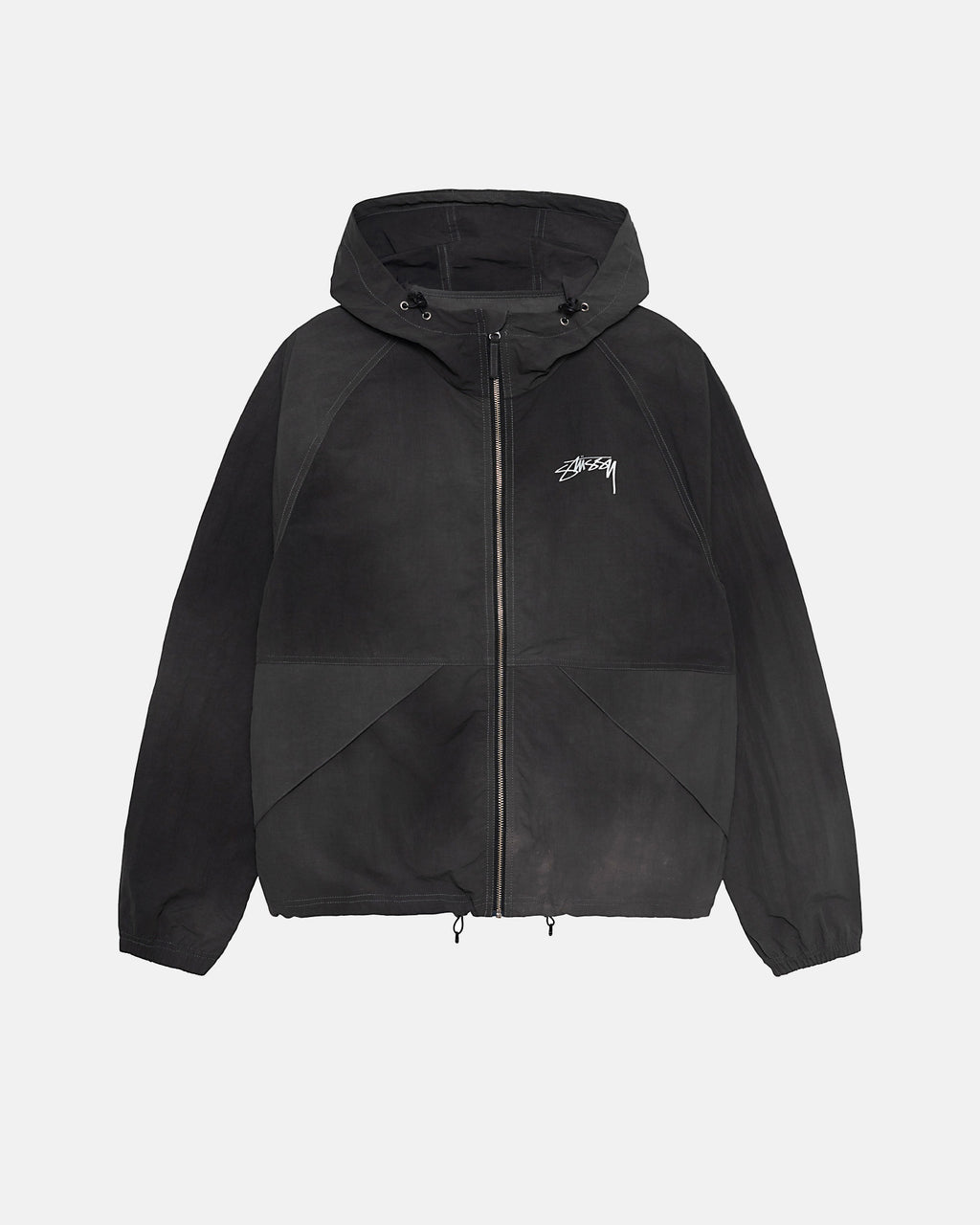 Sweat à Capuche Stussy Our Legacy Drop Shadow Pigment Dyed Noir | AKPZ-71632387