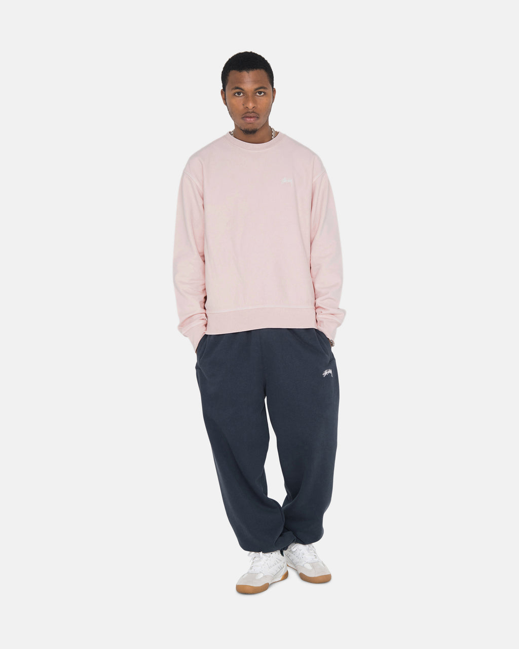 Shorts Stussy Overdyed Stock Logo Sweat Rose | HPLX-44544940