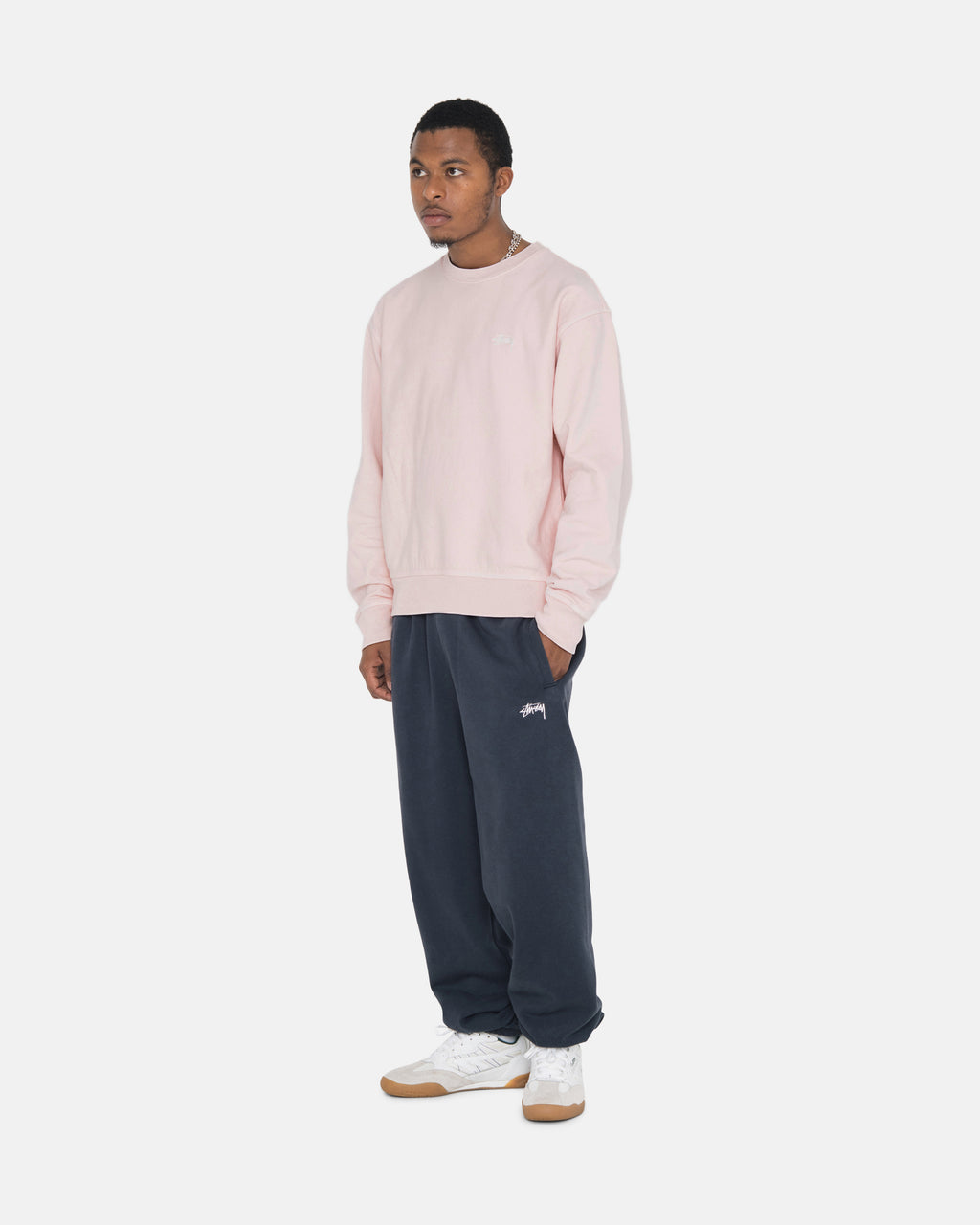 Shorts Stussy Overdyed Stock Logo Sweat Rose | HPLX-44544940