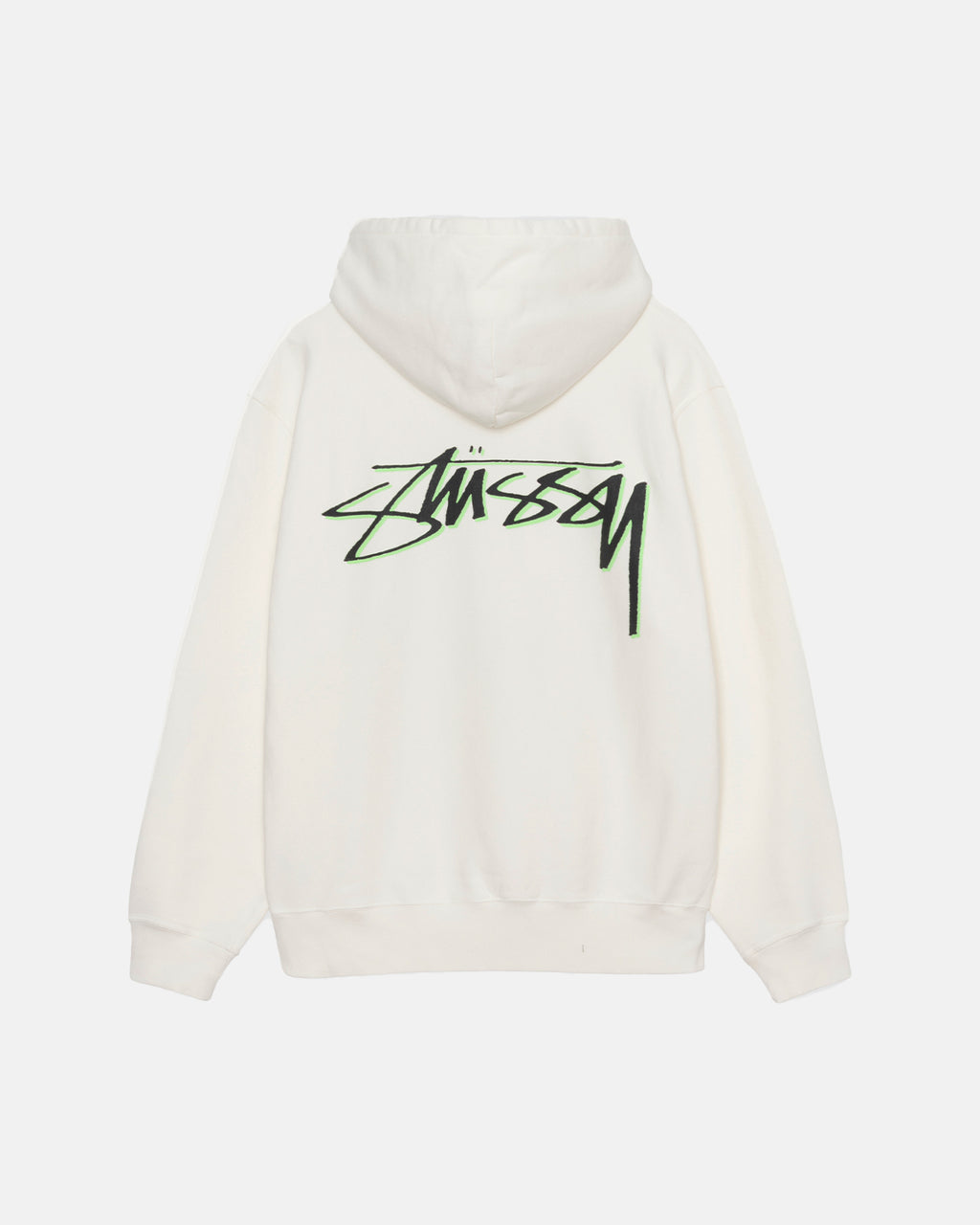 Sweat à Capuche Stussy Our Legacy Drop Shadow Pigment Dyed Tarragon | CRZF-59486826