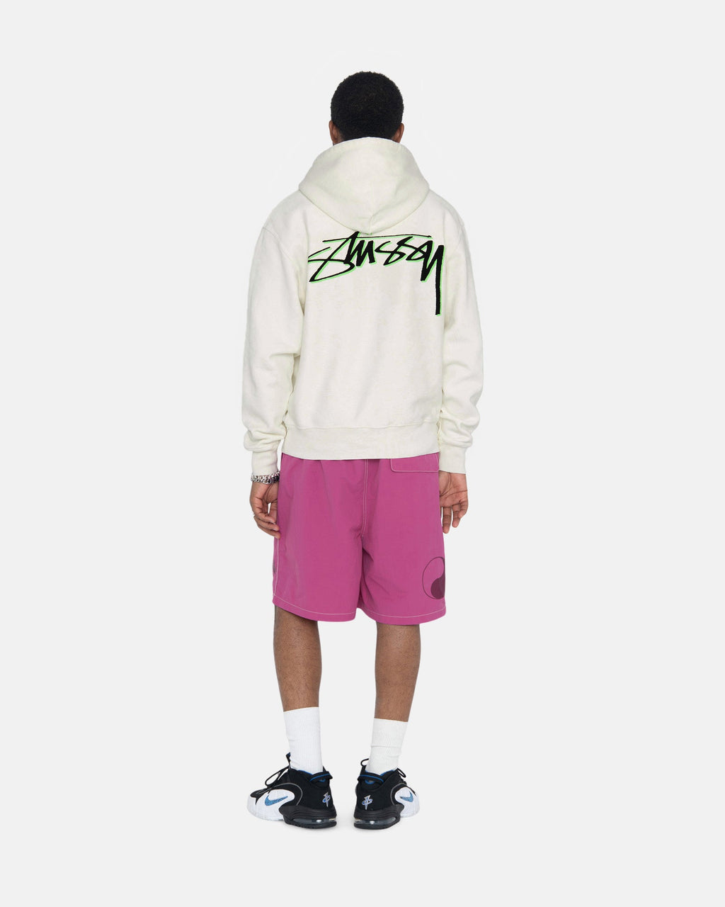 Sweat à Capuche Stussy Our Legacy Drop Shadow Pigment Dyed Tarragon | CRZF-59486826