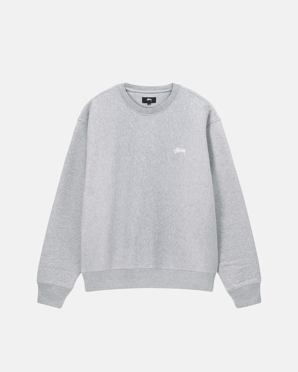 Sweat à Capuche Stussy Stock Logo Grise | EULZ-86348363