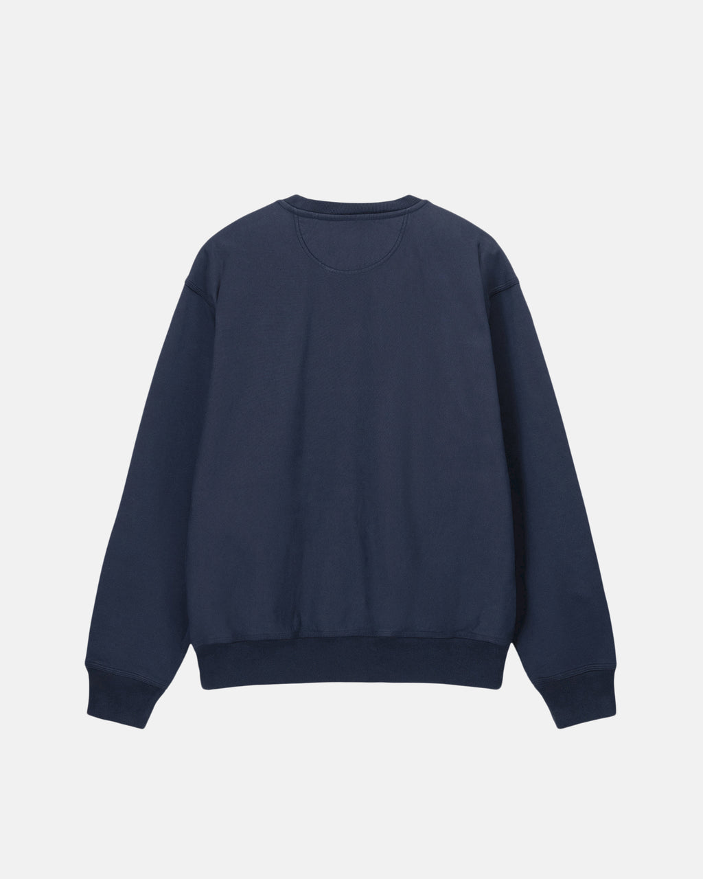 Sweat à Capuche Stussy Overdyed Stock Logo Bleu Marine | WOCZ-14758289