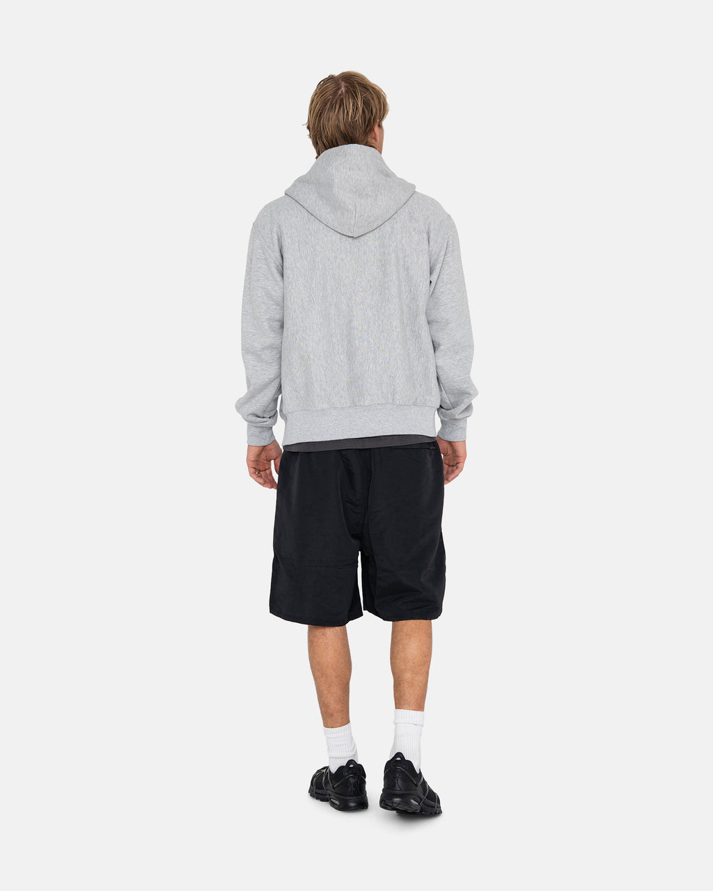 Shorts Stussy Stock Logo Sweat Grise | RNEC-25636488