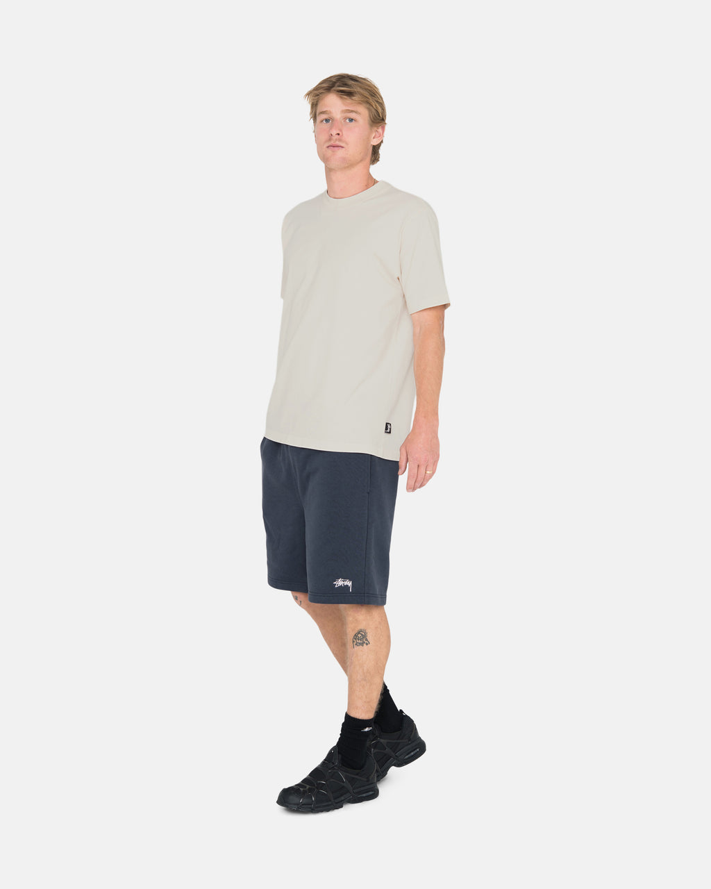 Jogging Stussy Overdyed Stock Logo Bleu Marine | DEFV-72481925