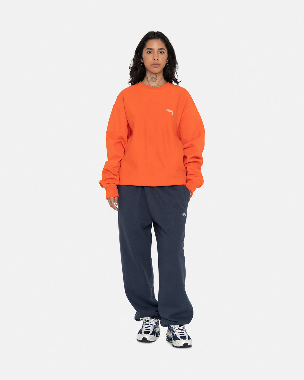 Jogging Stussy Overdyed Stock Logo Orange | NPPQ-12548743