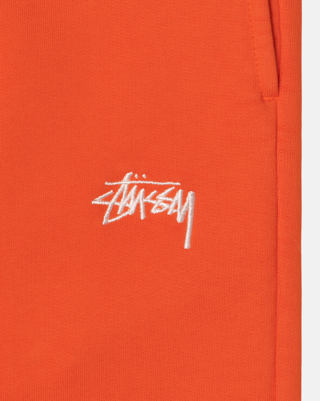 Shorts Stussy Overdyed Stock Logo Sweat Orange | DNOZ-30110425