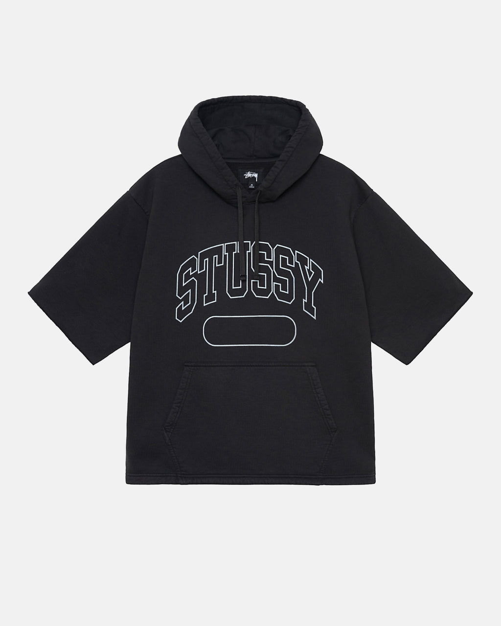 Sweat à Capuche Stussy Ss Boxy Cropped Grise | KNOQ-29545958