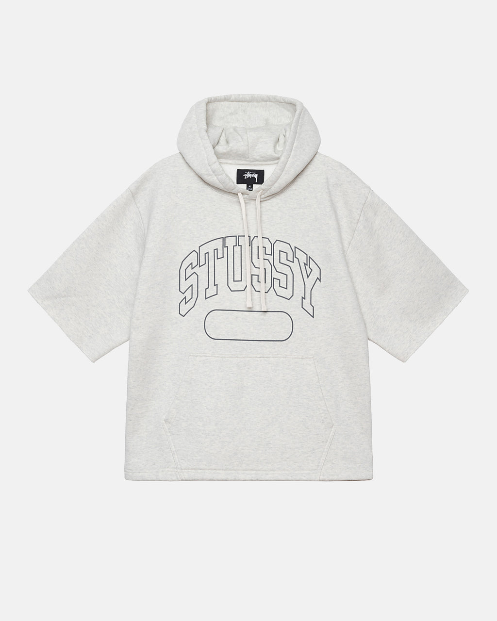 Sweat à Capuche Stussy Ss Boxy Cropped Orange Foncé | XFVX-55839135