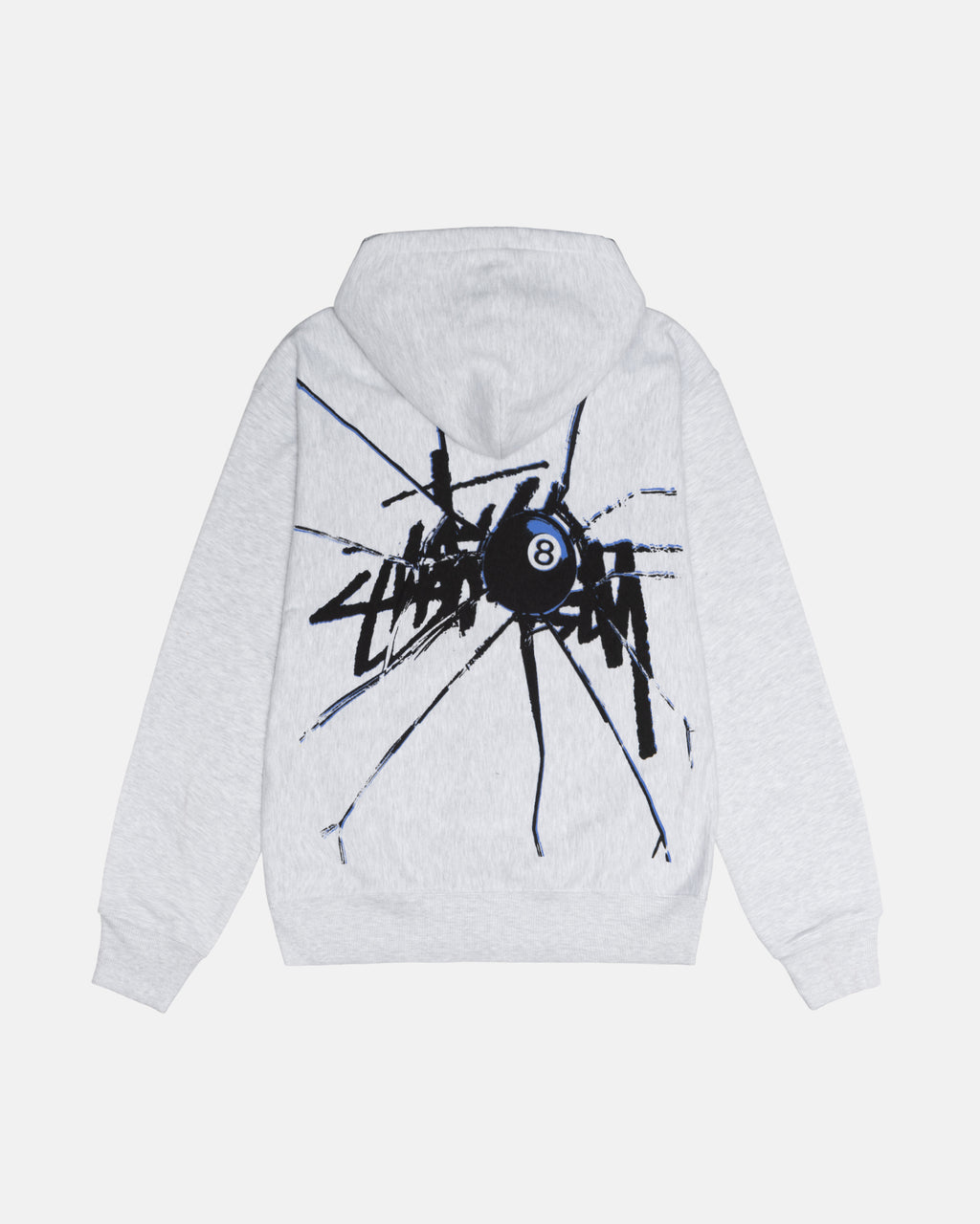 Sweat à Capuche Stussy Skull Crest Zip Noir | TEYK-05300369