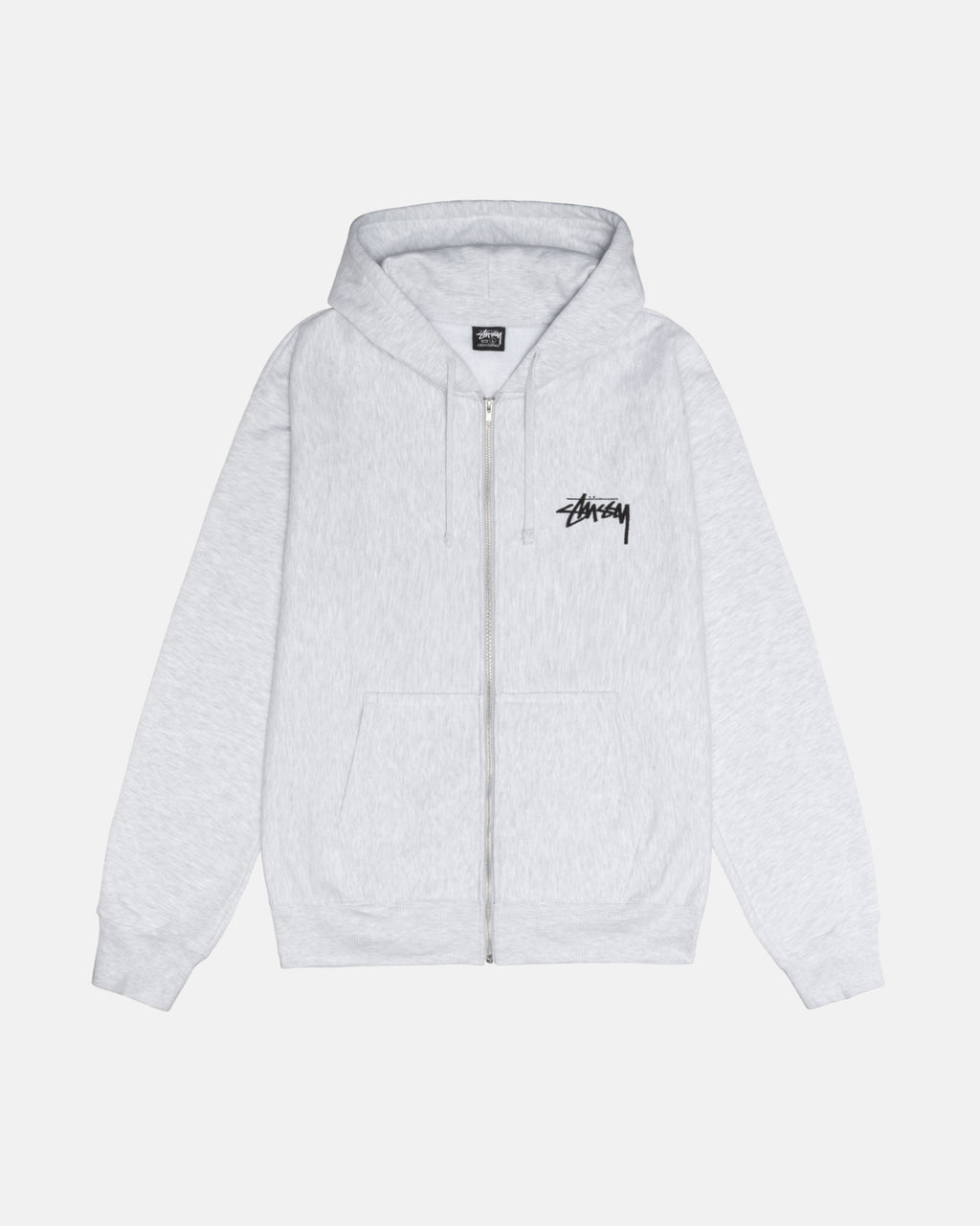 Sweat à Capuche Stussy Skull Crest Zip Noir | TEYK-05300369