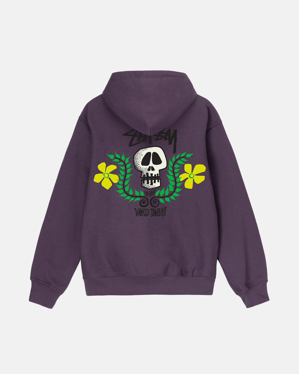 Sweat à Capuche Stussy Skull Crest Noir | GUFV-82957327