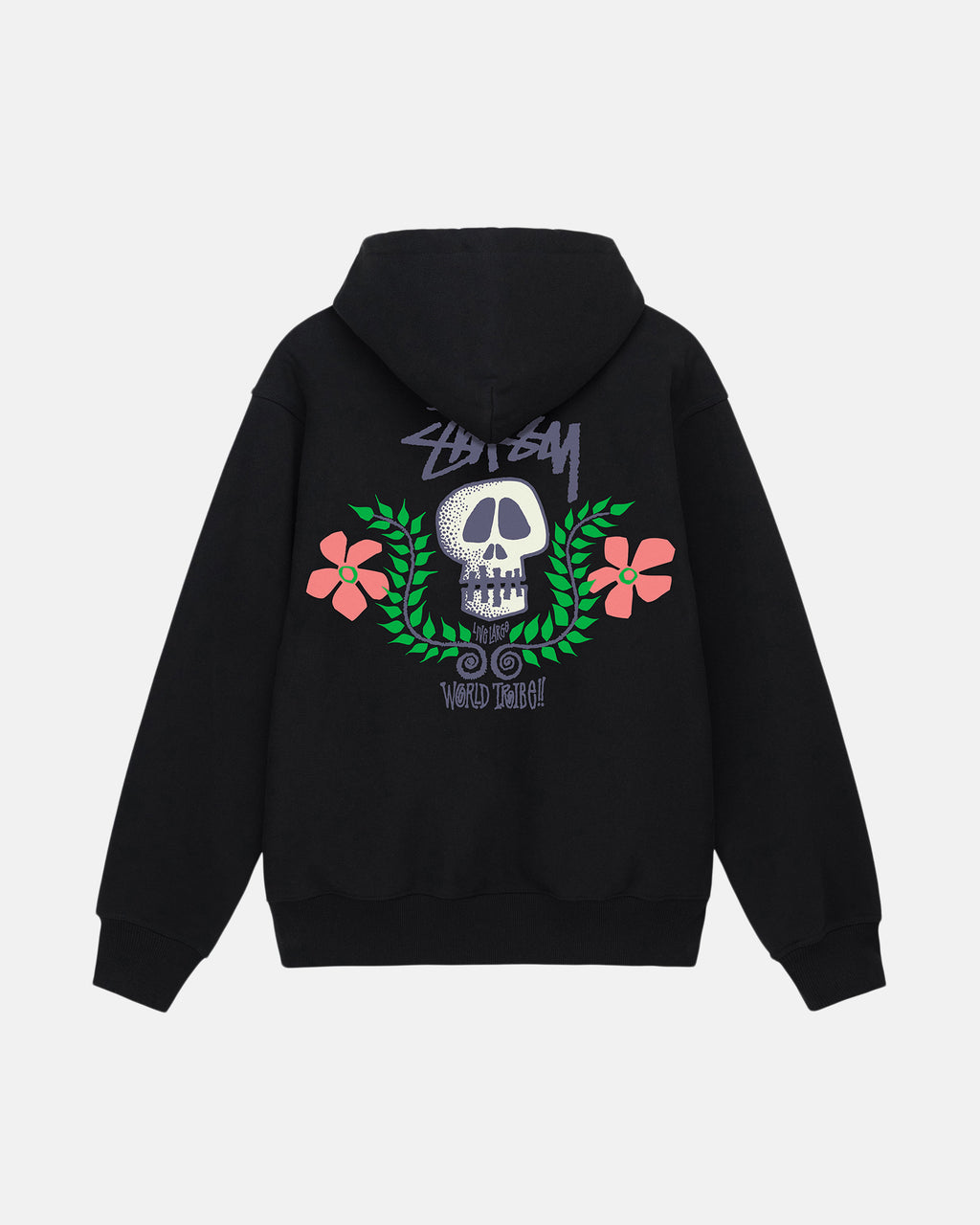 Sweat à Capuche Stussy Skull Crest Zip Grise | CJKL-92534796