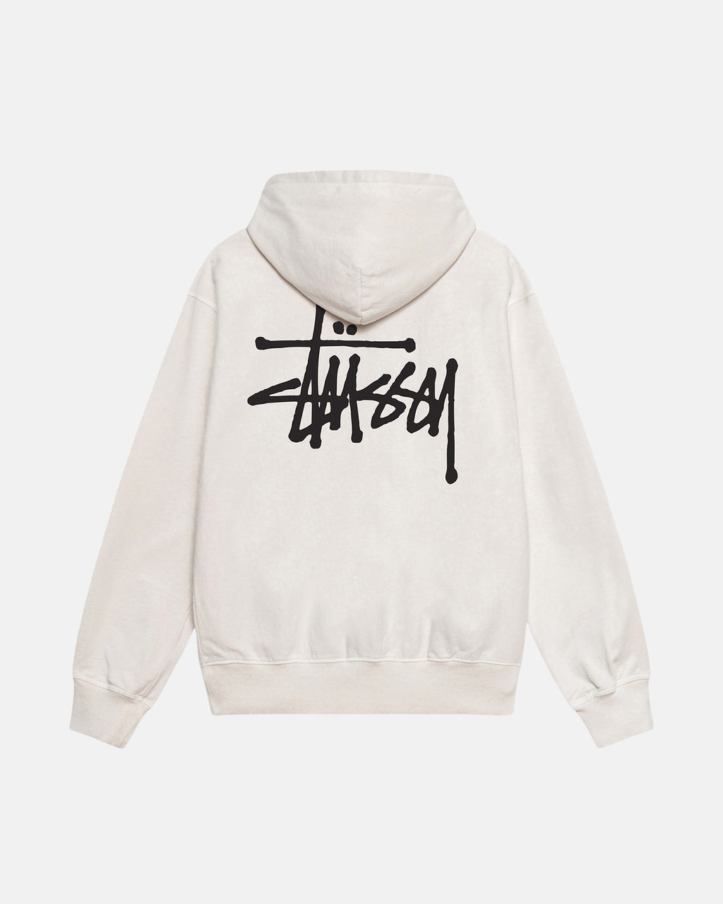 Sweat à Capuche Stussy Basic Pigment Dyed Artichoke | UQUG-06228011