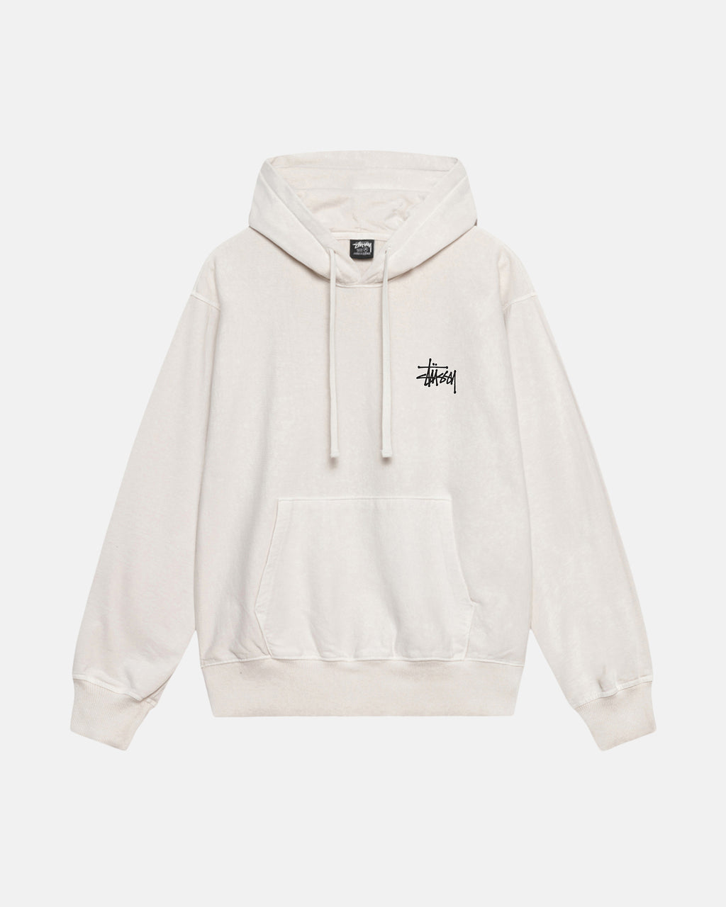 Sweat à Capuche Stussy Basic Pigment Dyed Artichoke | UQUG-06228011