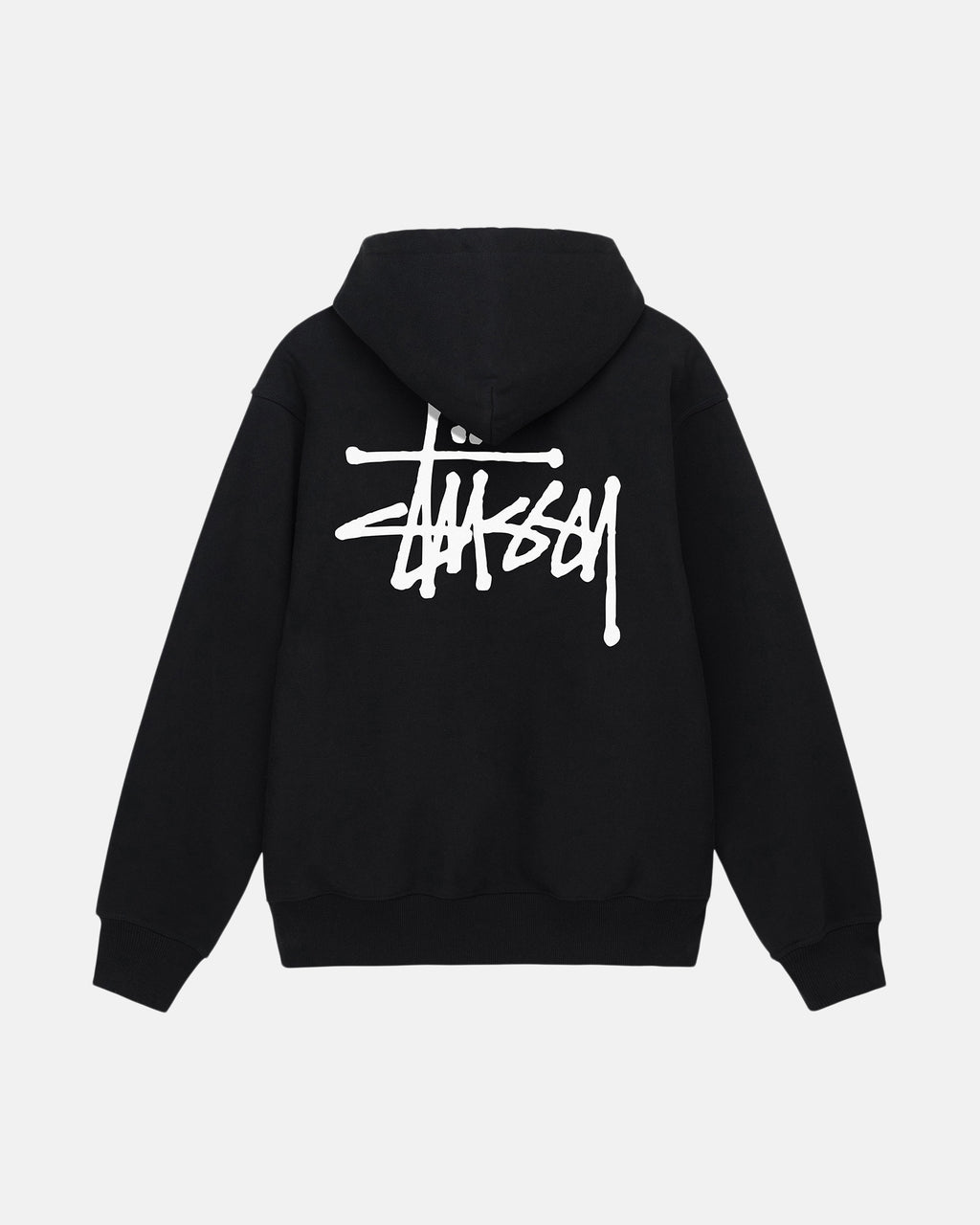 Sweat à Capuche Stussy Basic Stüssy Bleu Marine | HHBR-78947379