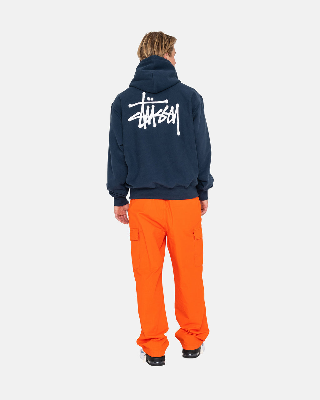 Sweat à Capuche Stussy Basic Stüssy Grise | FPNB-53334447