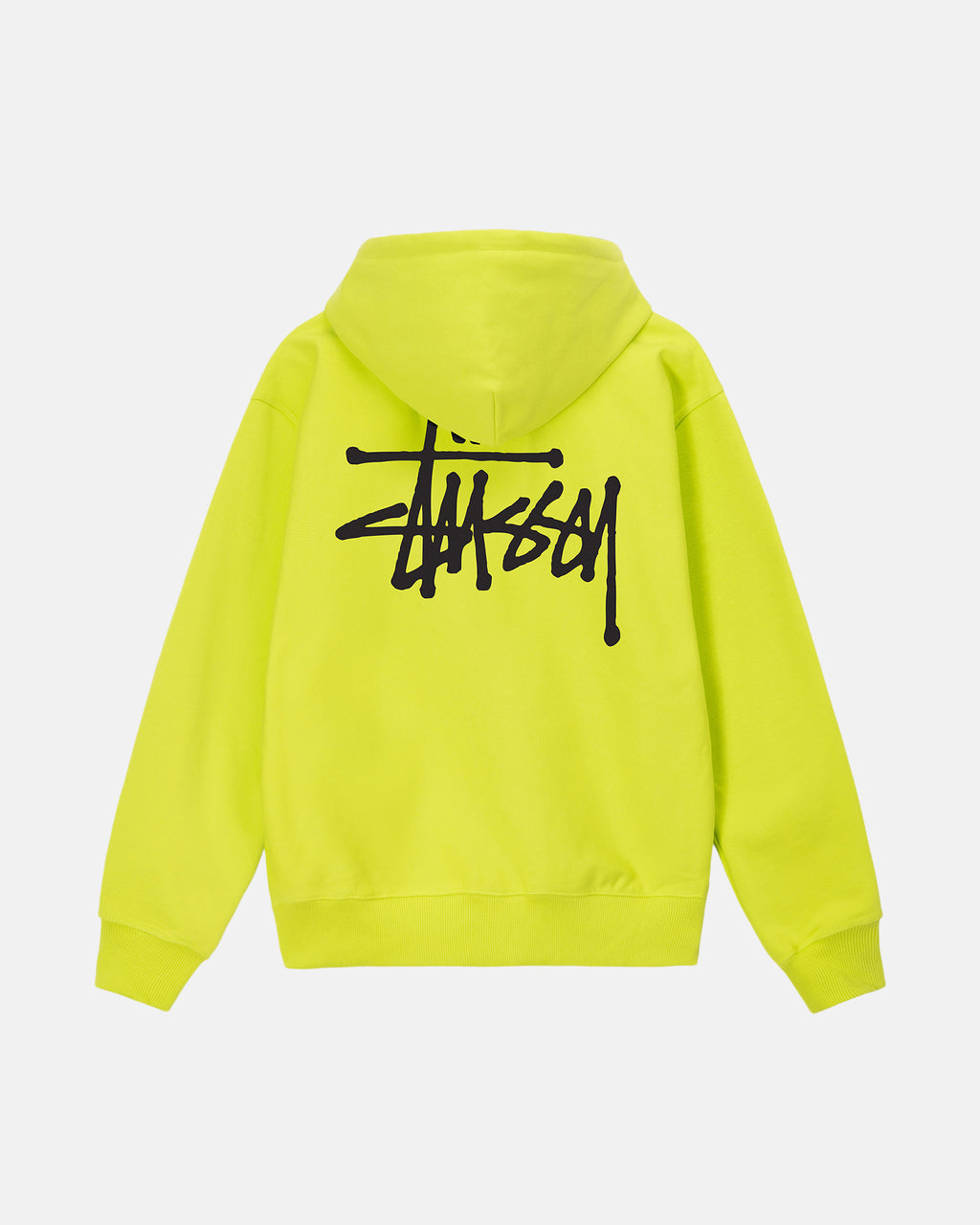 Sweat à Capuche Stussy Basic Zip Noir | ONMT-20640271