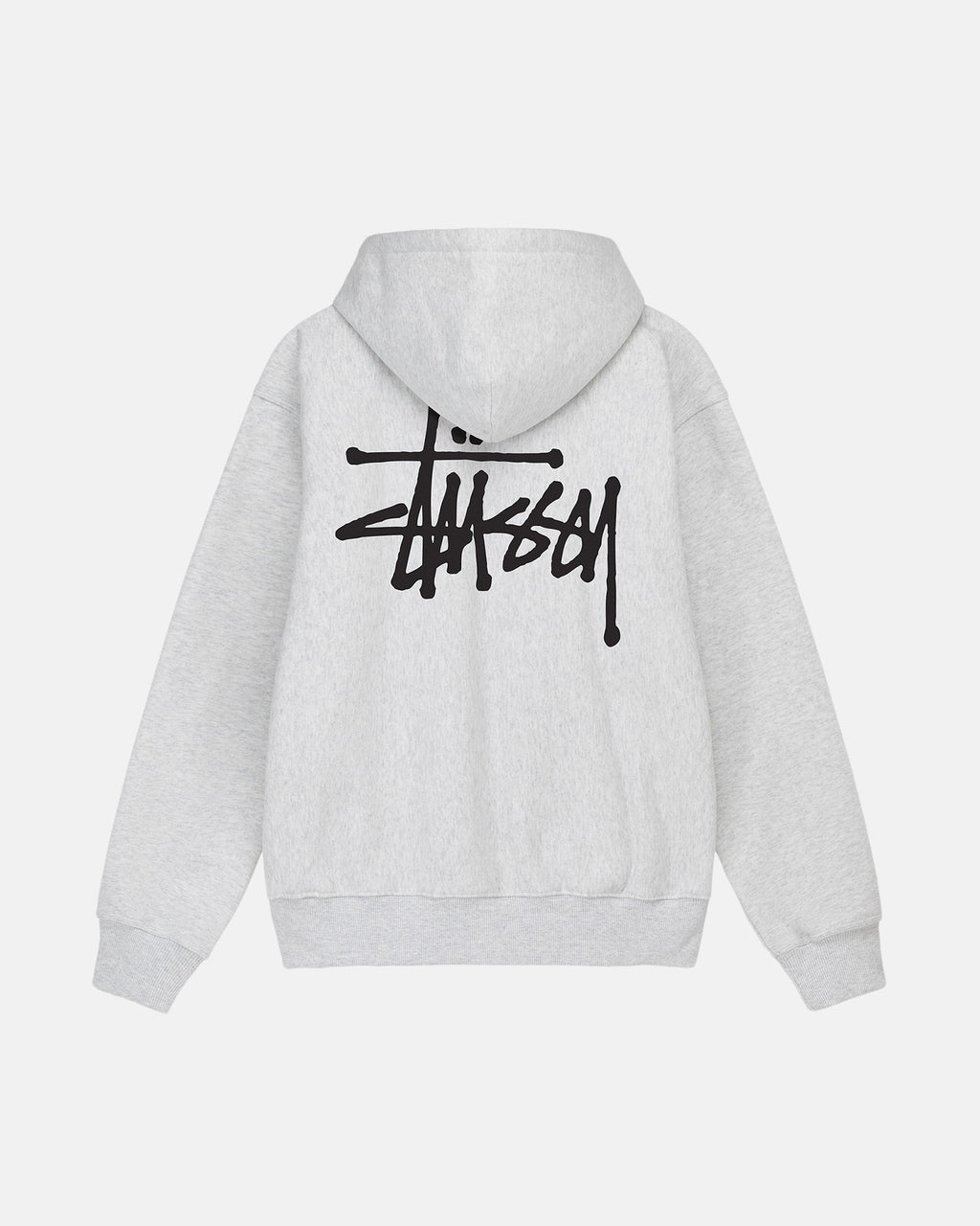 Sweat à Capuche Stussy Basic Zip Bleu Marine | HDQK-74439334