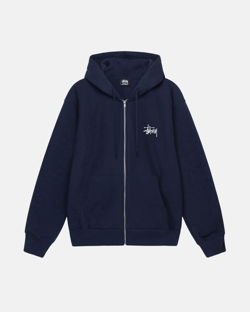 Sweat à Capuche Stussy Basic Zip Keylime | GGRM-97353750