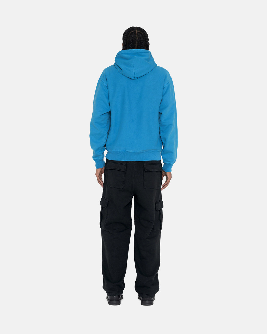 Pantalon Stussy Pigment Dyed Fleece Bleu | OLCS-13141338