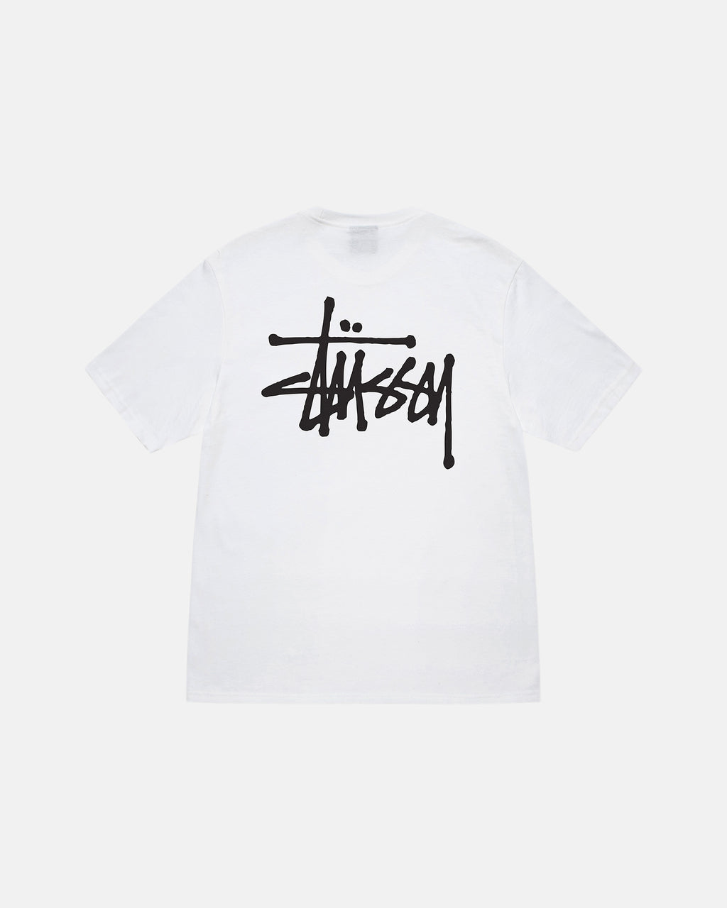 T Shirt Running Stussy Basic Stüssy Bleu Marine | ROID-04524797