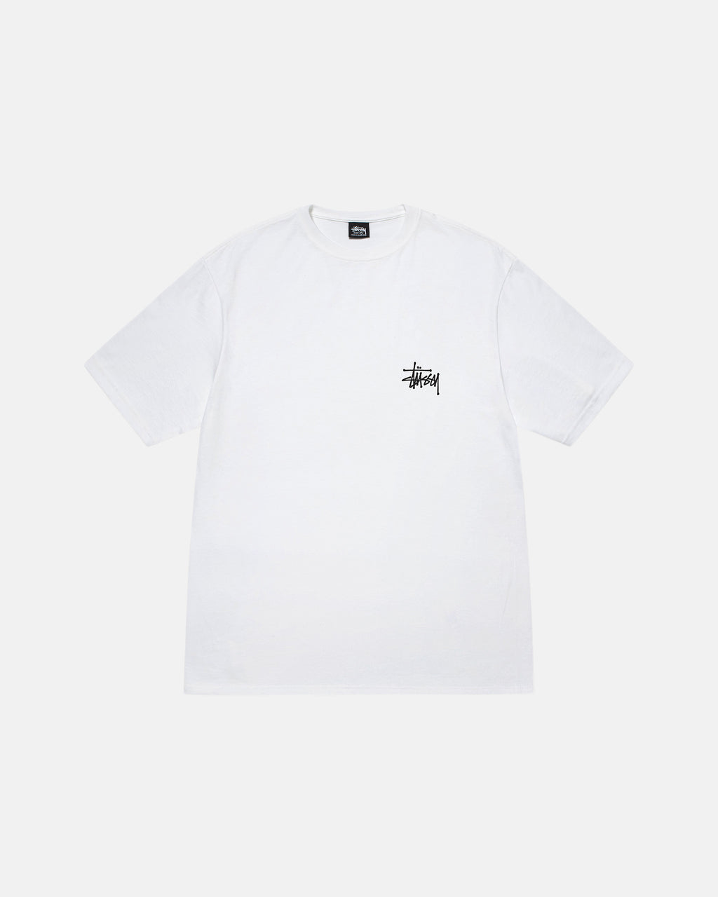 T Shirt Running Stussy Basic Stüssy Bleu Marine | ROID-04524797