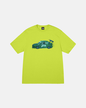 T Shirt Running Stussy Racecar Corail | QPBD-69788005