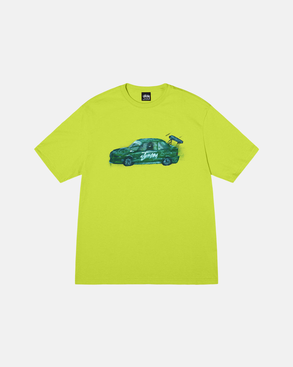 T Shirt Running Stussy Racecar Corail | QPBD-69788005